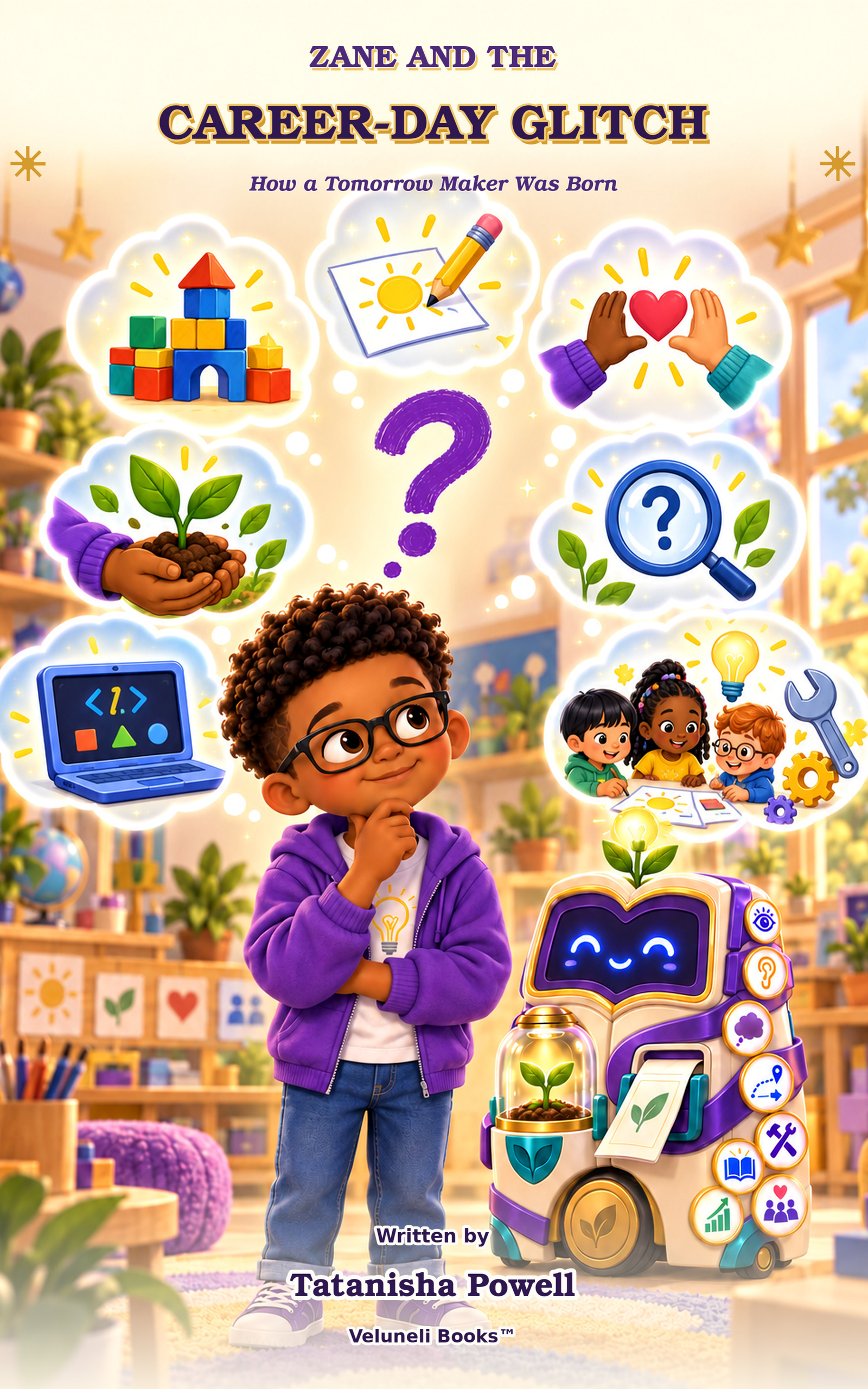 Zane and the Career-Day Glitch: How a Tomorrow Maker Was Born book cover
